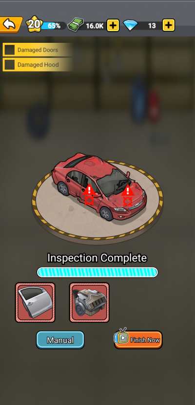 used car tycoon game guide inspection