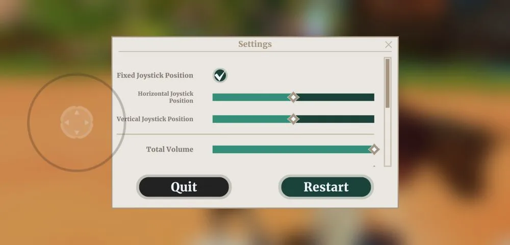 wildshade control settings