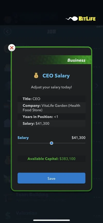 ceo salary in bitlife