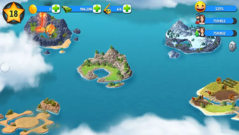 unlocking islands in city island 5