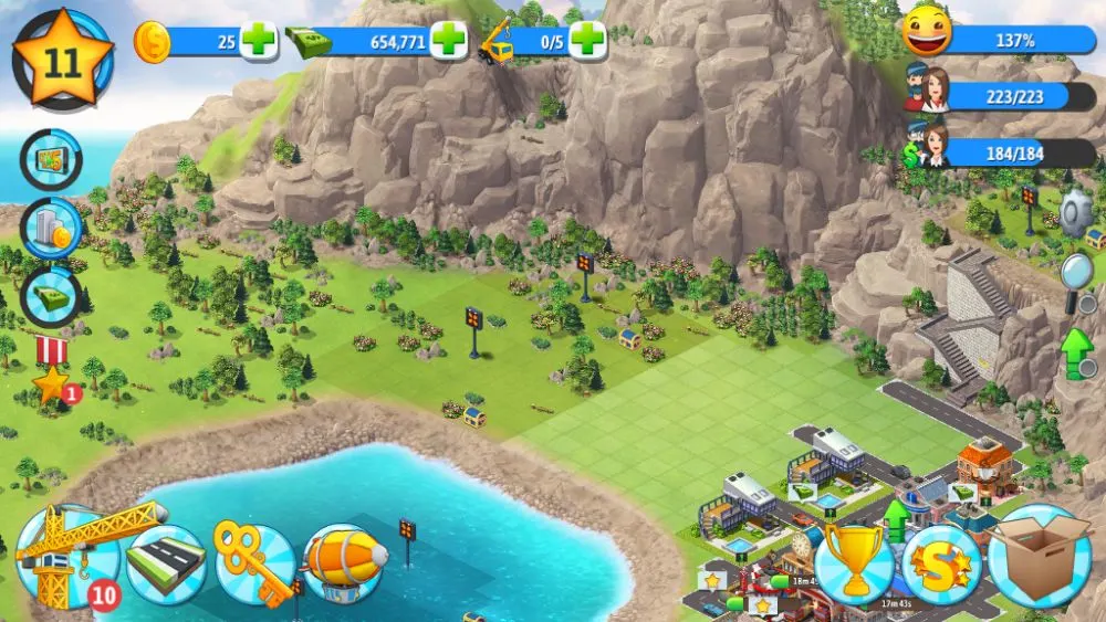 city island 5 terrain