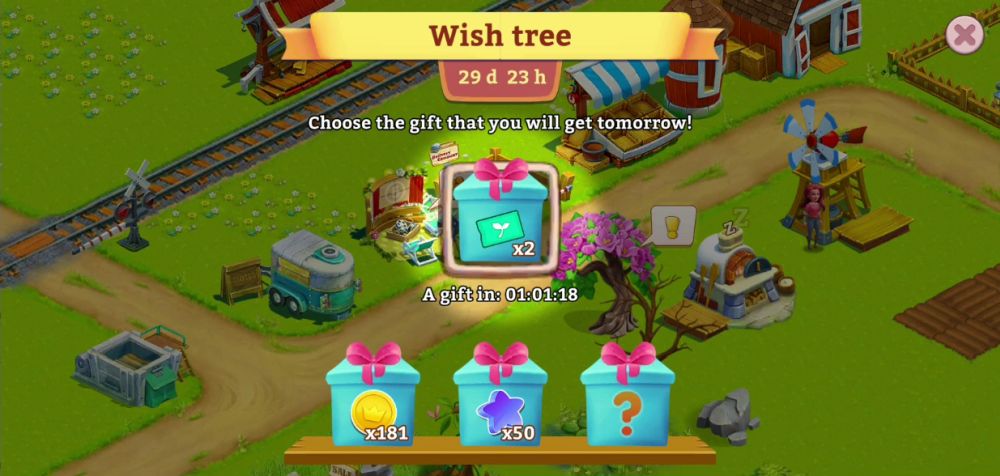 golden farm wish tree