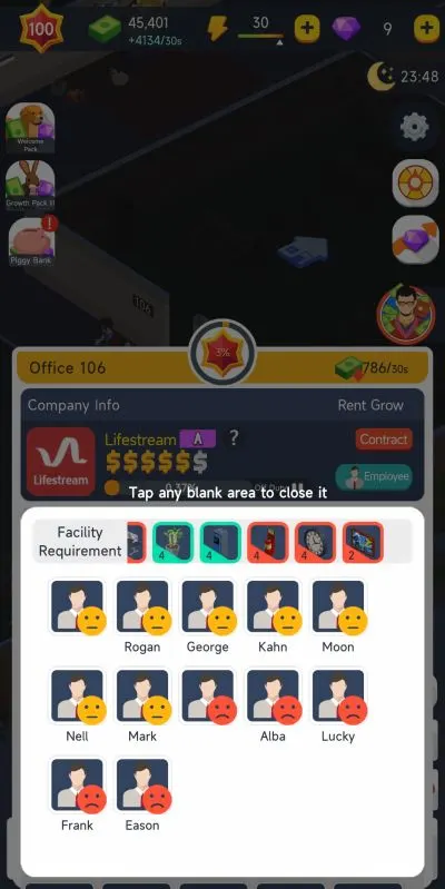 idle office tycoon upgrade