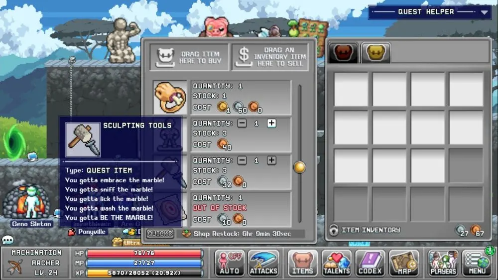 idleon marble