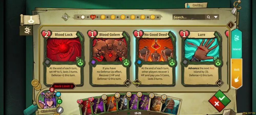 journey of greed deck