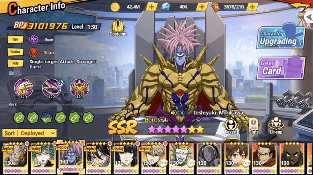 one punch man the strongest boros