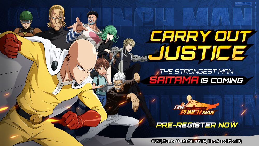 one punch man the strongest carry out justice