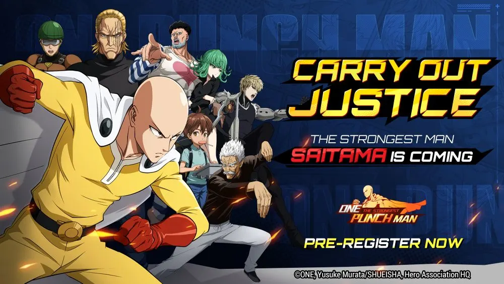 one punch man the strongest carry out justice