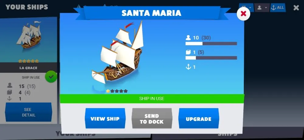 sea port cargo boat tycoon ship upgrade