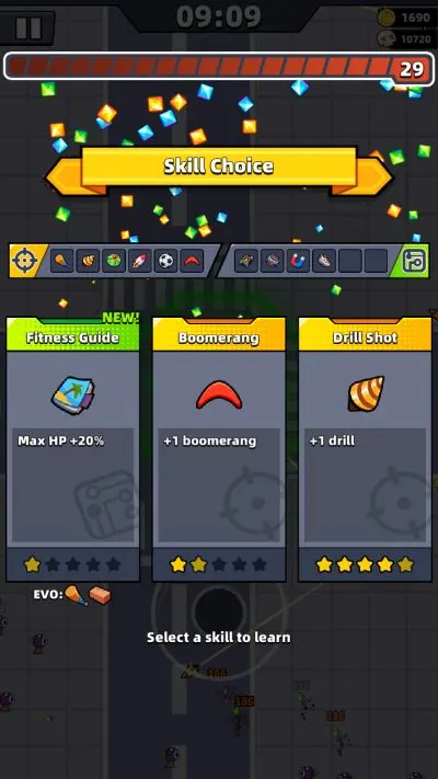 evolved item in survivor.io