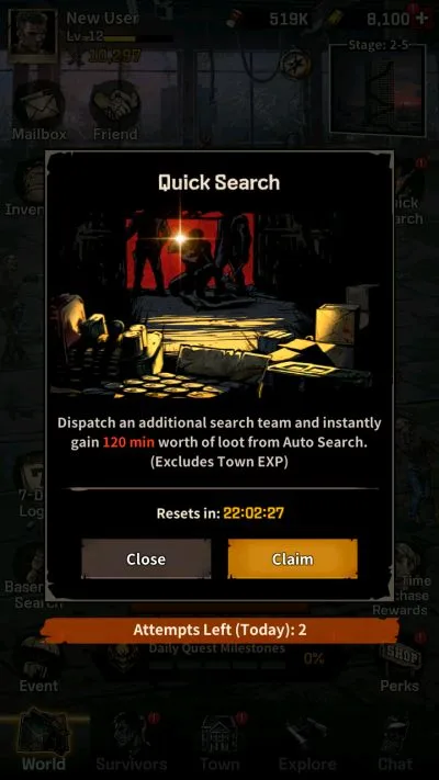 the walking dead all-stars quick search