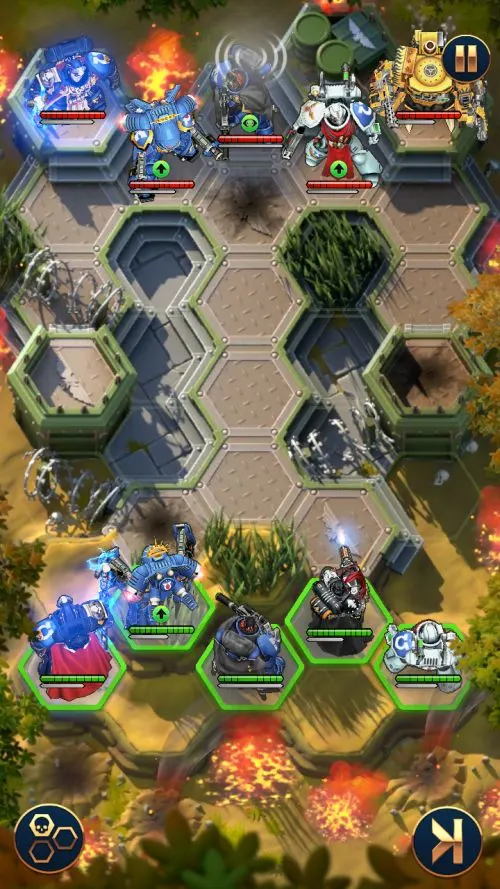 warhammer 40000 tacticus arena fight