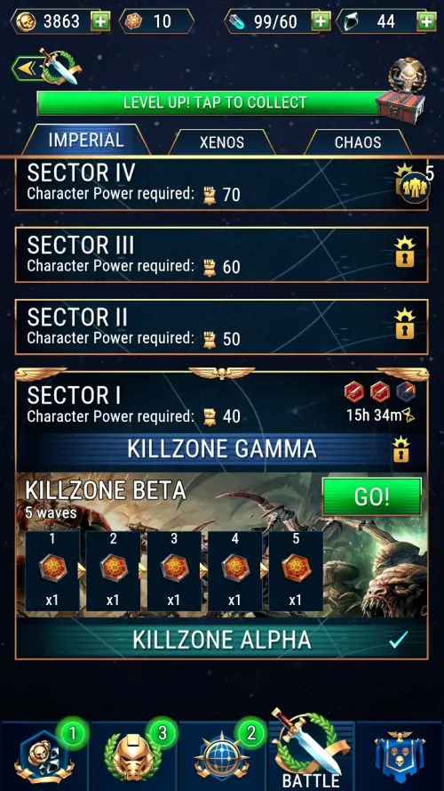 warhammer 40000 tacticus character power