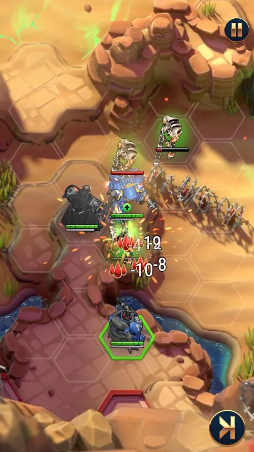 warhammer 40000 tacticus fight