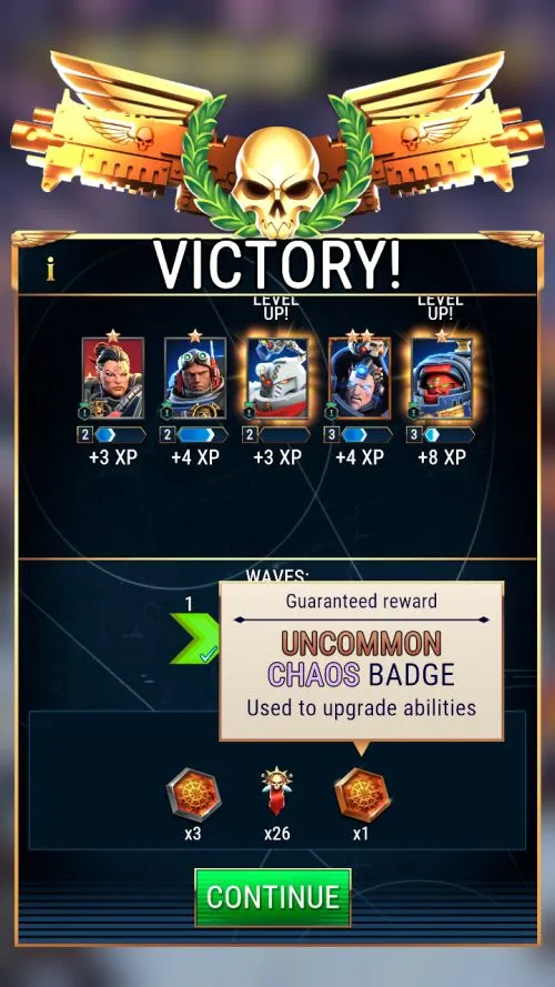 warhammer 40000 tacticus onslaught reward