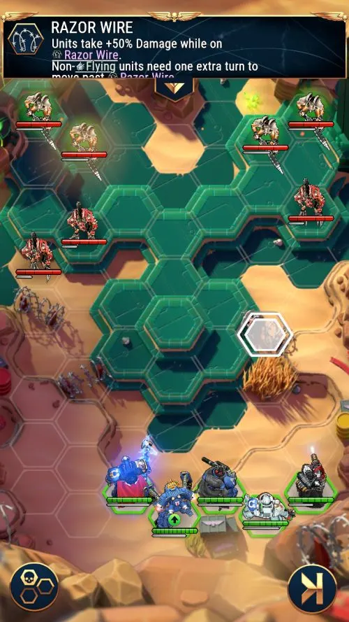 warhammer 40000 tacticus wire