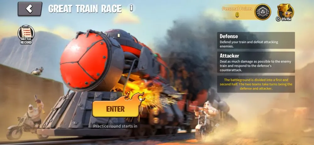 age of apes great train race