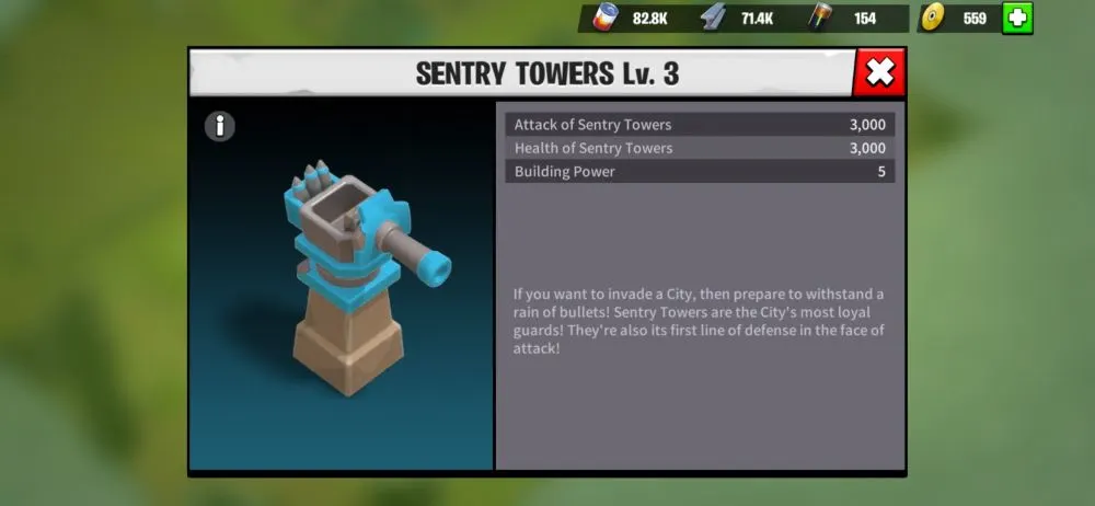 age of apes sentry towers