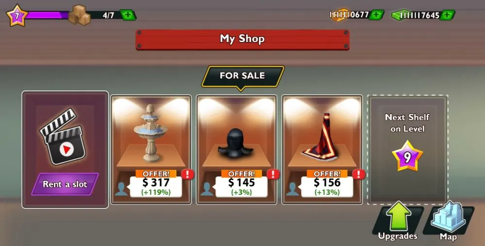 earning gold bars in bid wars storage auction game