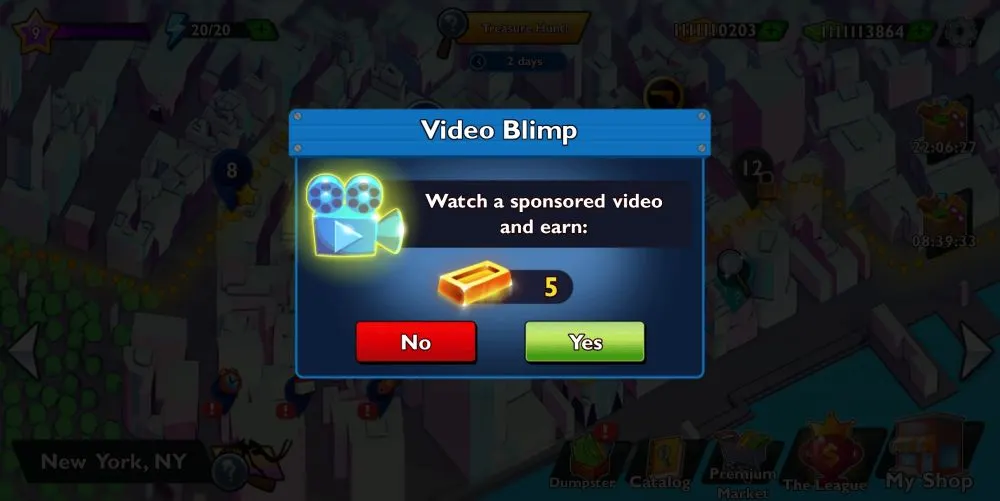 bid wars storage auction game video blimp