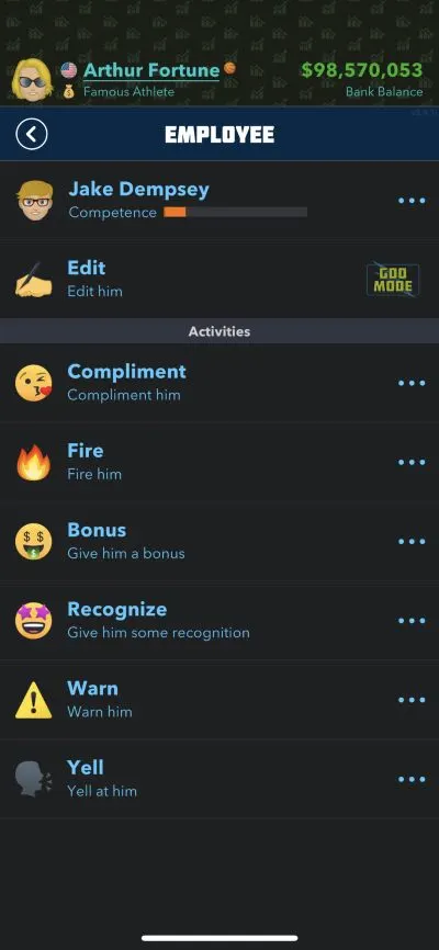 employee competence in bitlife