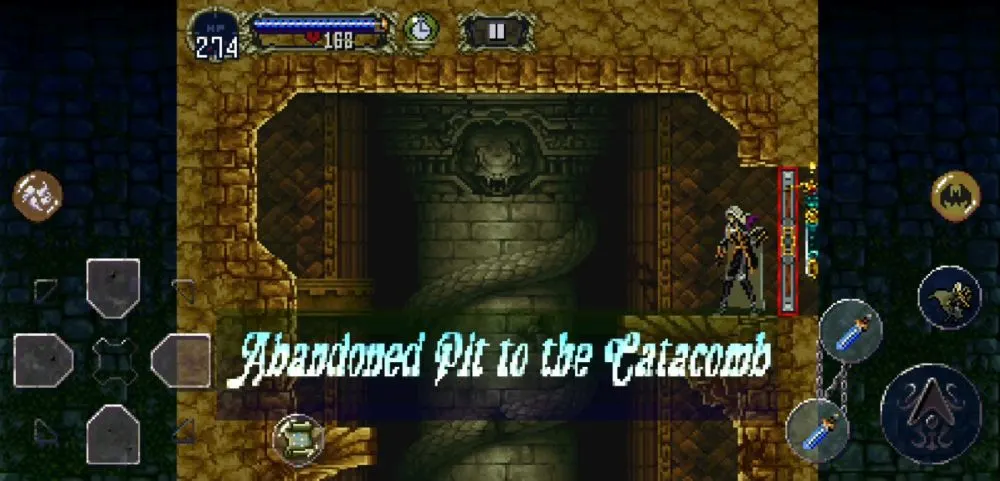 castlevania symphony of the night abandoned pit