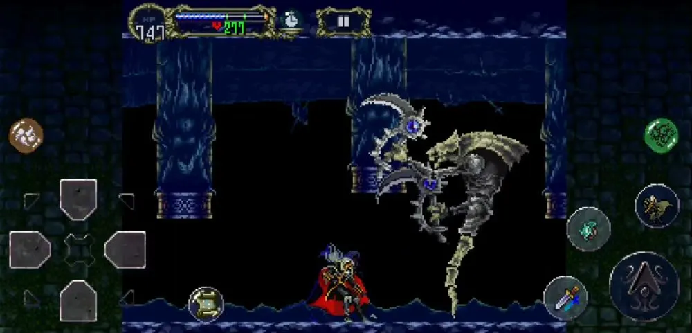 castlevania symphony of the night death trasnsform