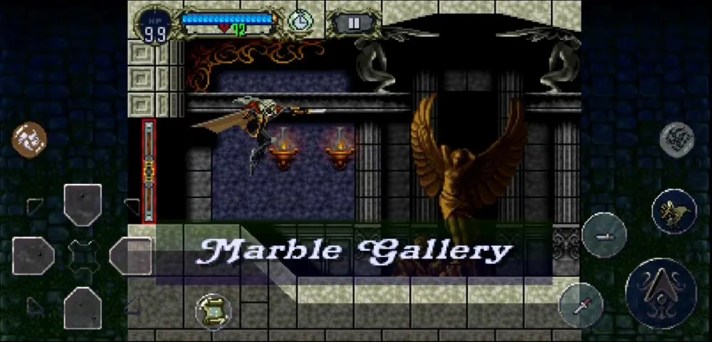 castlevania symphony of the night marble gallery