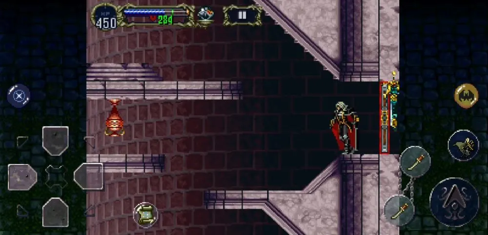 castlevania symphony of the night reverse wall 1