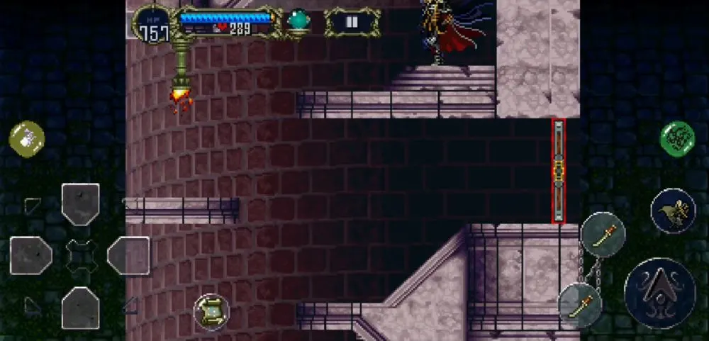 castlevania symphony of the night reverse wall 6