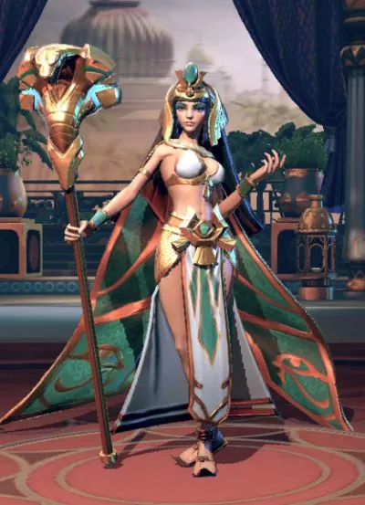 cleopatra among gods