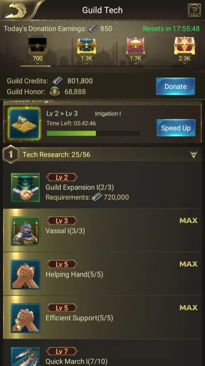 conquerors golden age guild research