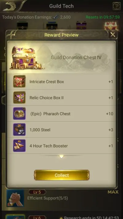 conquerors golden age guild tech