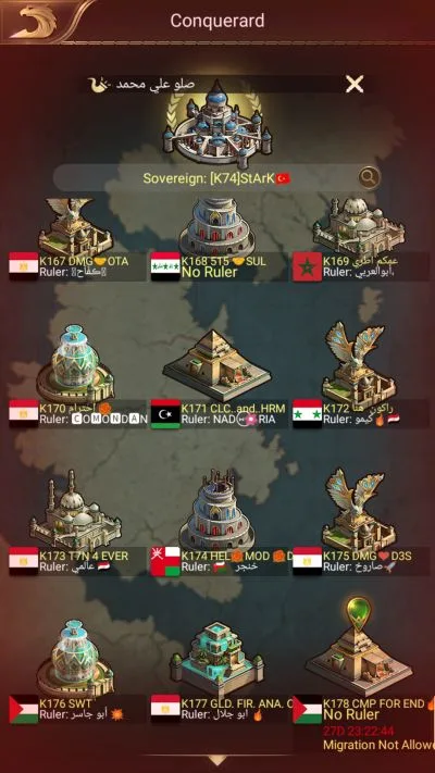 conquerors golden age kingdoms