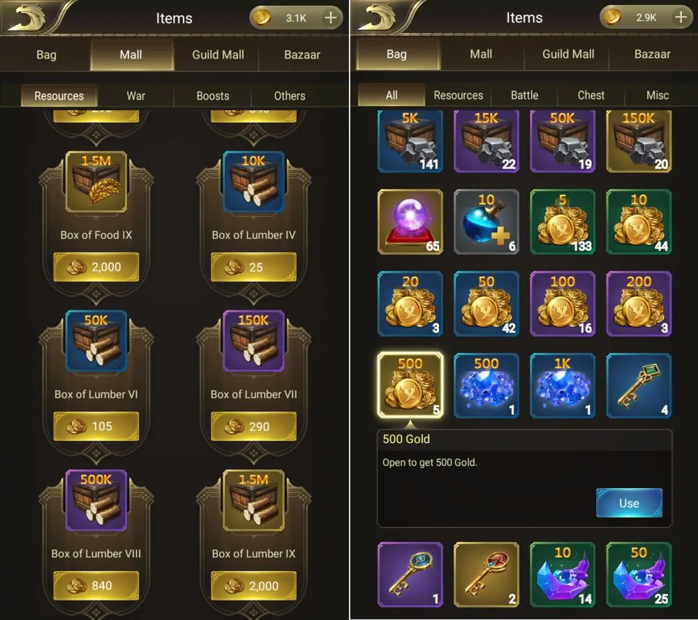 conquerors golden age mall