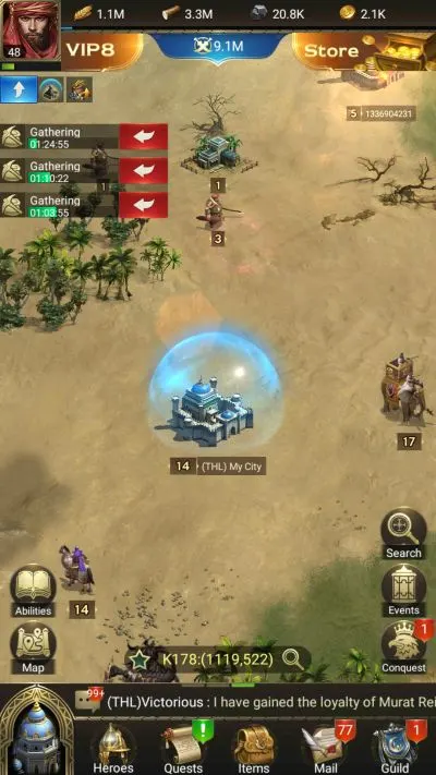 conquerors golden age scout shielded