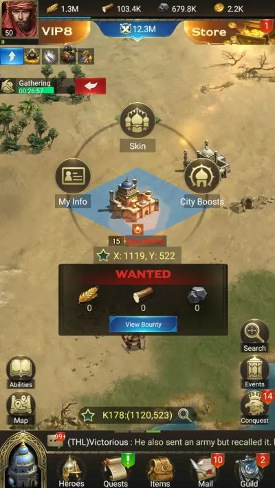 conquerors golden age wanted