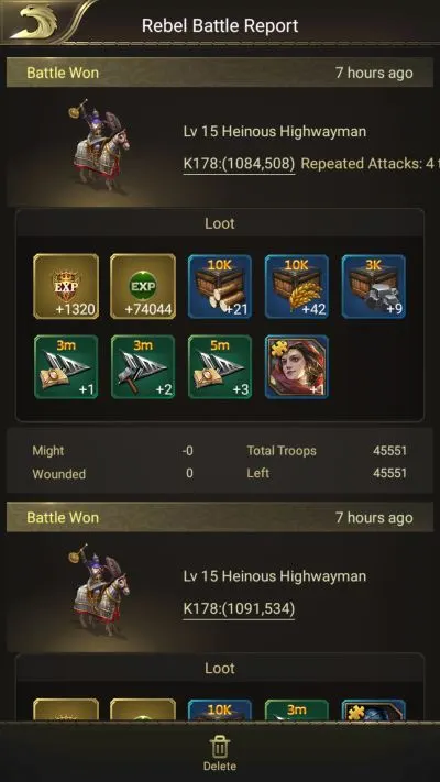 conquerors golden age zero casualties