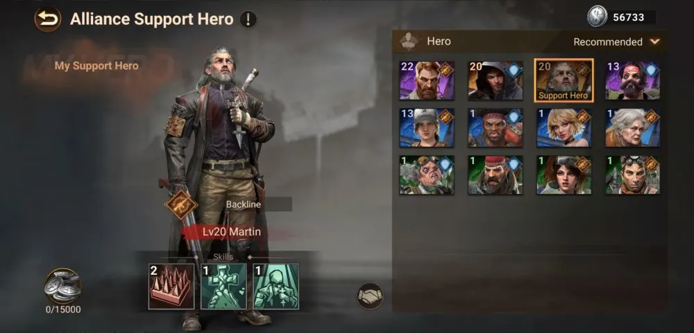 doomsday last survivors alliance support hero