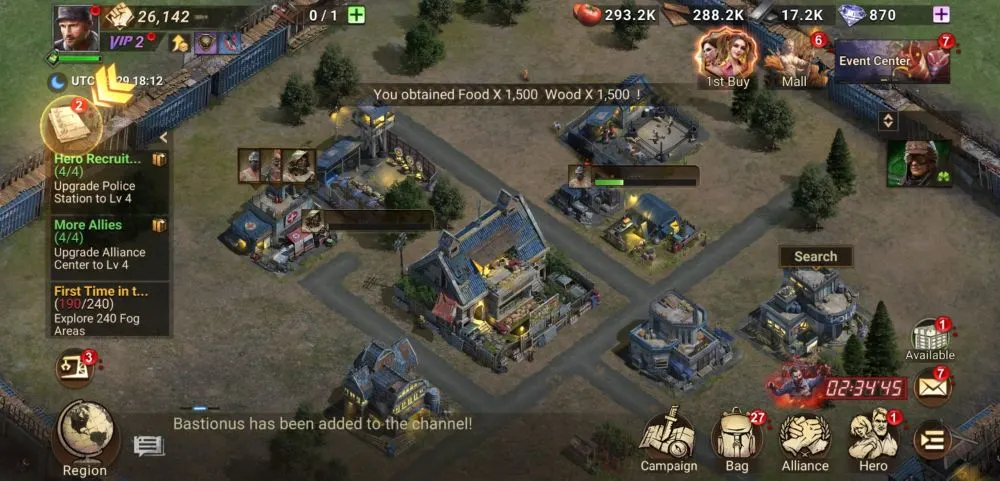 obtaining food in doomsday last survivors