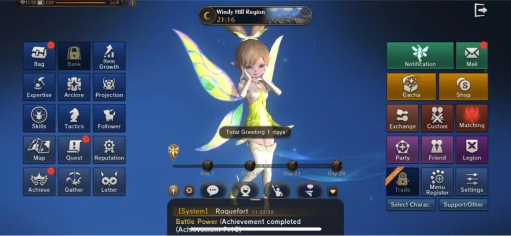 eternal kingdom battle peak fairy gifts