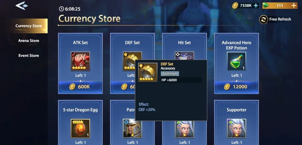 infinite magicraid currency store