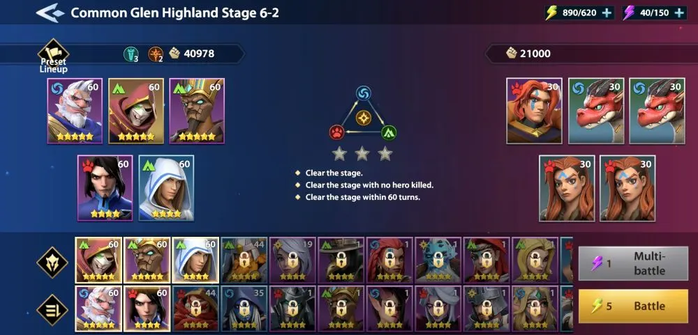 infinite magicraid elements