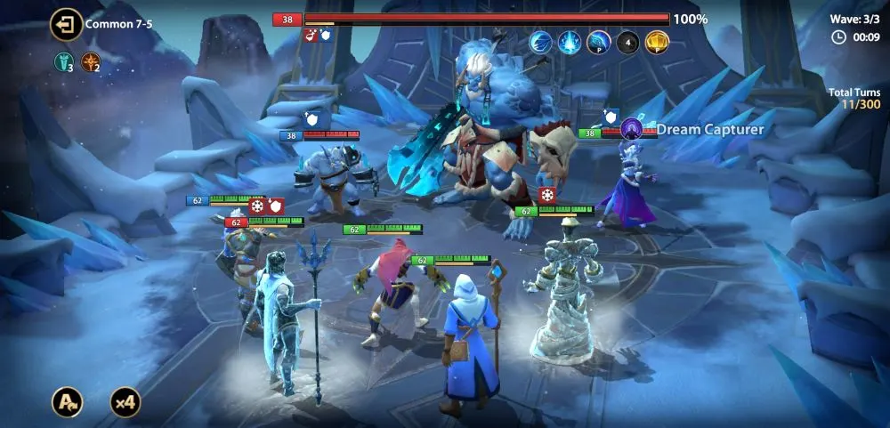 infinite magicraid fight