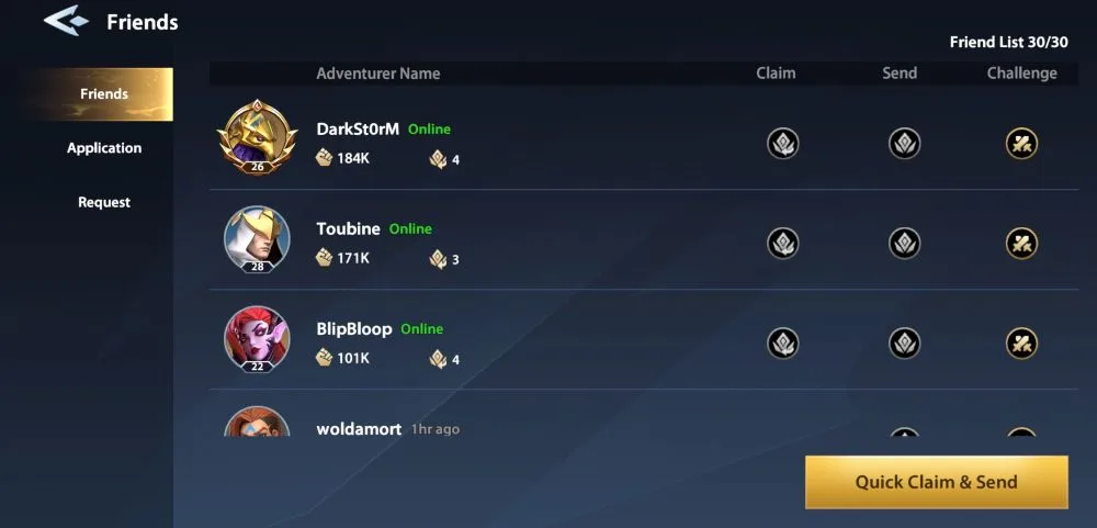 infinite magicraid friends