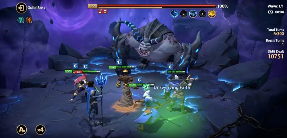 infinite magicraid guild boss