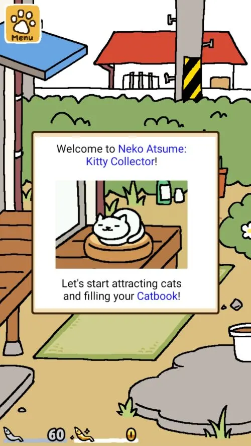 neko atsume kitty collector start