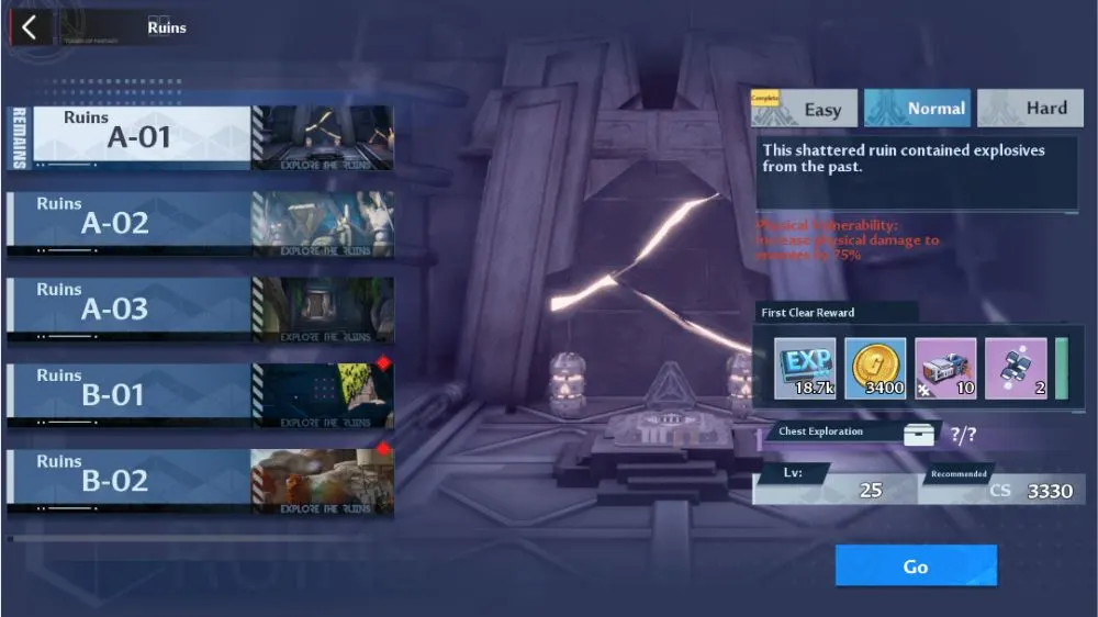 tower of fantasy ruins