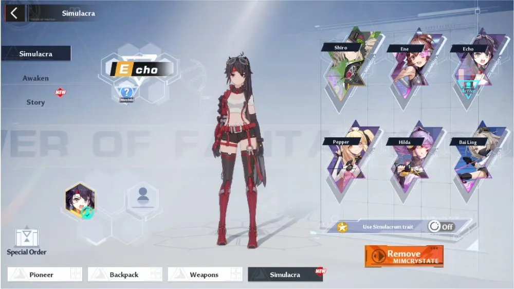 tower of fantasy simulacra