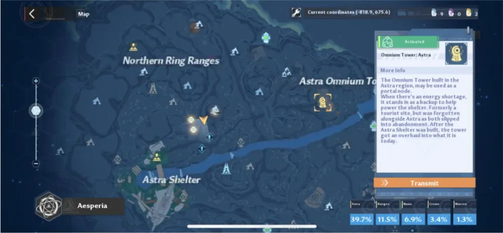 tower of fantasy transmission